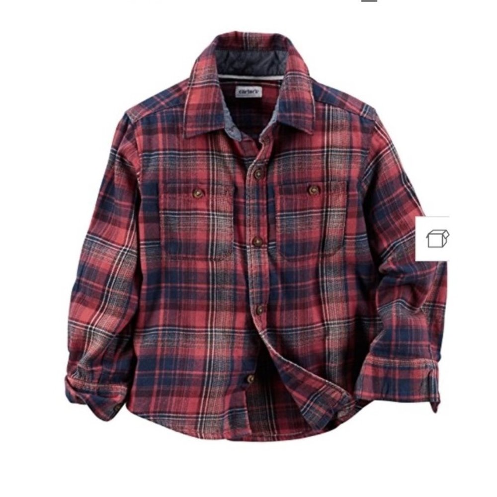 Carter’s flannel shirt size 4